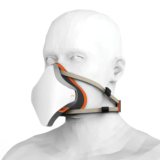 Cyclone Mask 1 Half Facepiece Respirator by Elias Thaddäus Pfuner