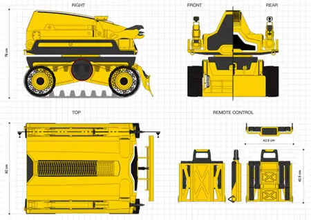 cynomy demolition vehicle