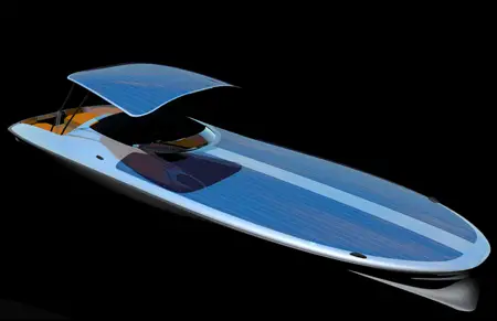 czeers mk1 solar-powered boat concept