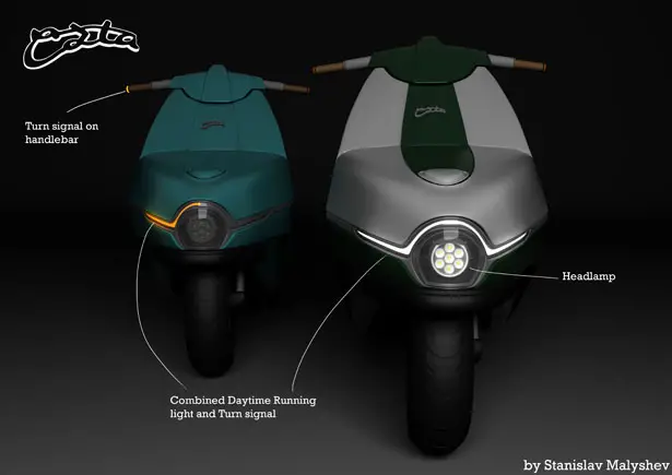 CZta Scooter by Stanislav Malyshev