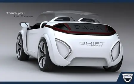 dacia shift concept car