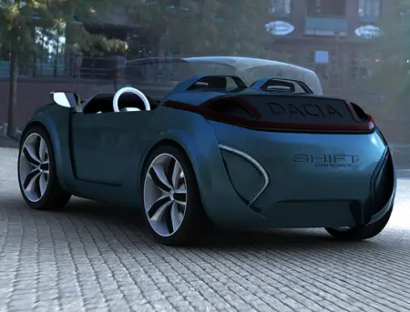 dacia shift concept car