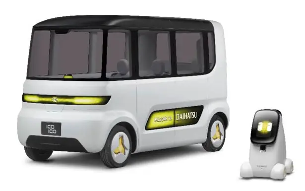 Daihatsu IcoIco and Nipote Concept Public Transportation