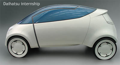 Daihatsu Car Concept from Renze Rispens Internship