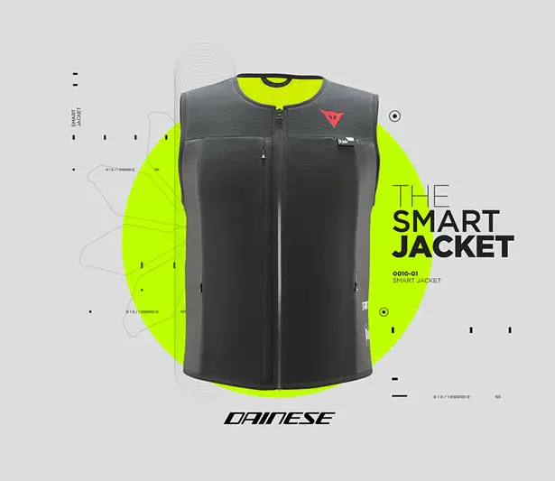 Dainese Smart Jacket with Airbag System for Motorcycle Rider