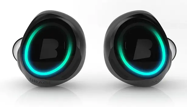 Dash Wireless Smart In Ear Headphones by Bragi