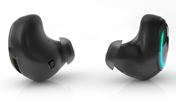 Dash Wireless Smart In Ear Headphones by Bragi