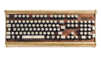 Datamancer Sojourner Keyboard with Beautiful Aged Brass Construction