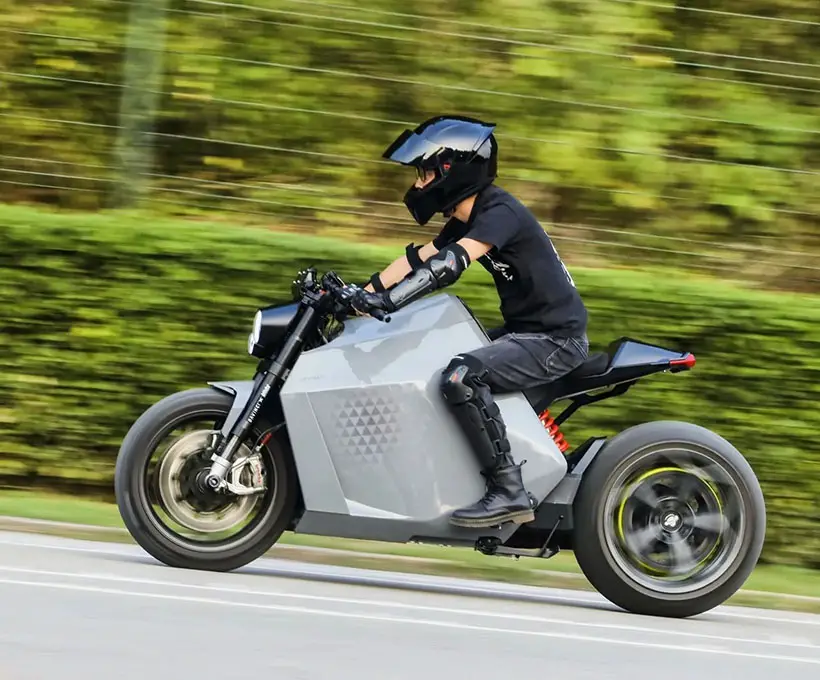 Davinci DC100 Robotic, Self-Balancing Electric Motorcycle