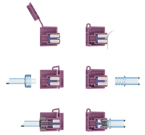 D-Cap Disinfection Cap for Needle-Free Connectors by Designnobis Studio