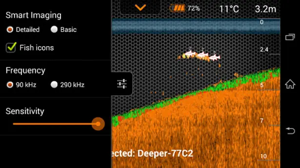 Deeper Smart Fishfinder Device