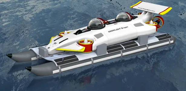 DeepFlight Dragon Persoal Electric Submarine Gives You The Freedom to Explore The Deep Blue Sea