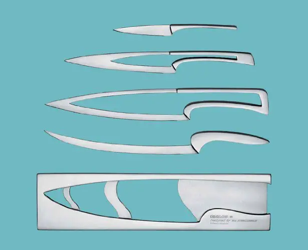 Deglon Meeting Kitchen Knife Set by Mia Schmallenbach