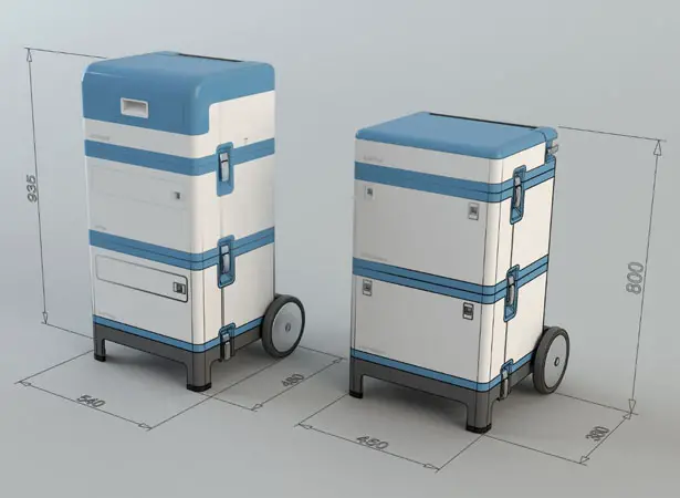 DENTASSIST Mobile Dental Unit by Philipp Kupfer & Markus Schönecker