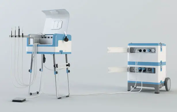 DENTASSIST Mobile Dental Unit by Philipp Kupfer & Markus Schönecker