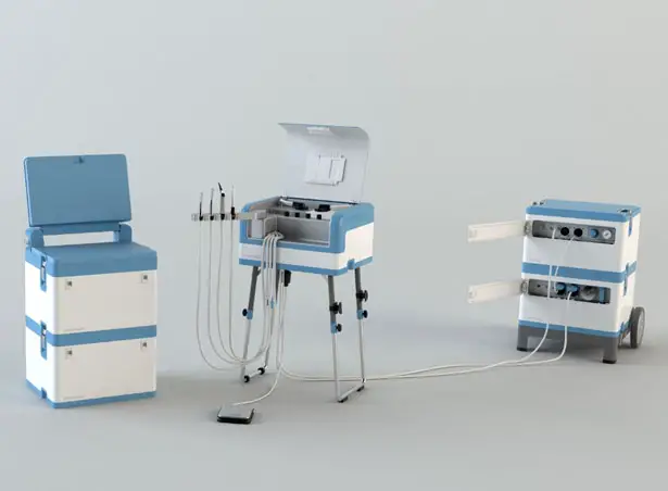 DENTASSIST Mobile Dental Unit by Philipp Kupfer & Markus Schönecker