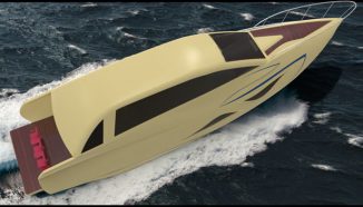 Design of a Futuristic Modern Vintage Yacht by Vidyanand S. Desai