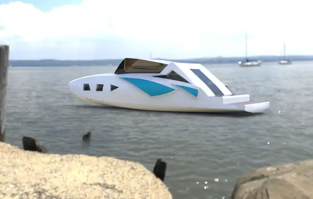 Design of a Futuristic Modern Vintage Yacht by Vidyanand S. Desai