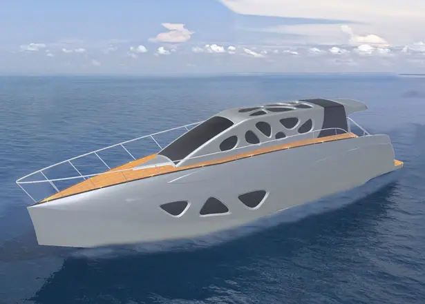 Design of a Futuristic Yacht for Elite Class in India by Vidyanand S. Desai