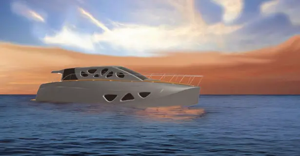 Design of a Futuristic Yacht for Elite Class in India by Vidyanand S. Desai