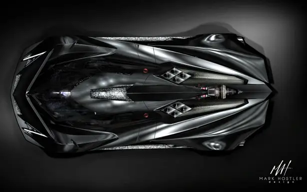 Devel Sixteen III Concept Supercar by Mark Hostler