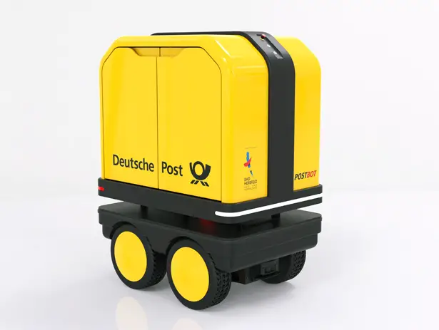 DHL Deutsche Post Launched PostBOT Self-Propelled Electric Robot