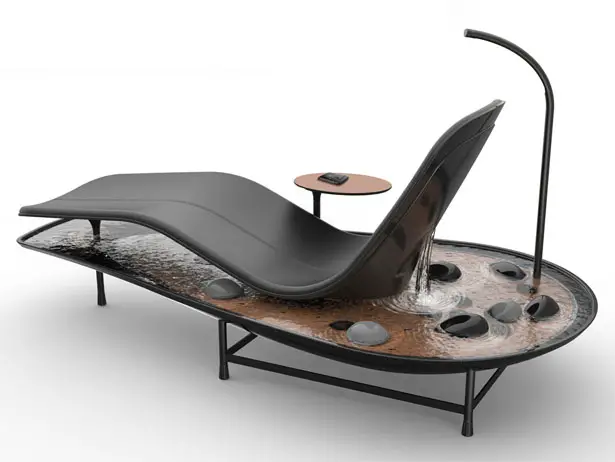 Dhyan Chaise Lounge by Sasank Gopinathan