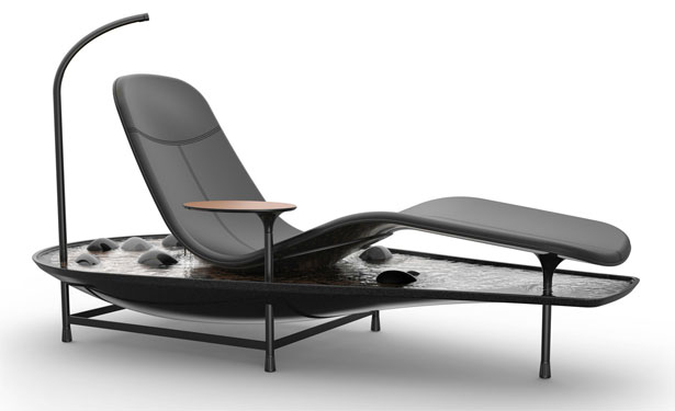 Dhyan Chaise Lounge by Sasank Gopinathan