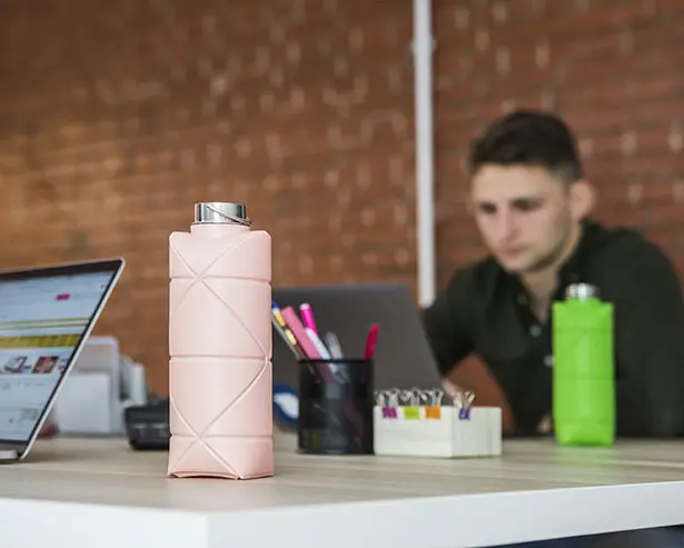 The DiFOLD Origami Bottle Is a Reusable Liquid Container Which Folds In On  Itself - Designlab