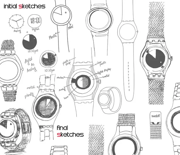 Digilog Watch by Nazuk Keshan