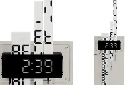 Digimech Clock : Innovative Method of Time Display