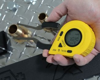 Digital Socket Sizing Tool Measures Bolt Head or Nut Precisely