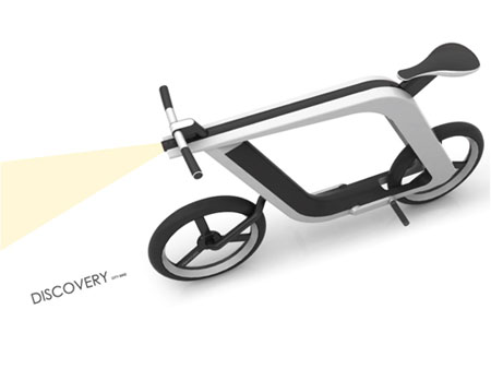 Discovery Bike with Detachable Front Light