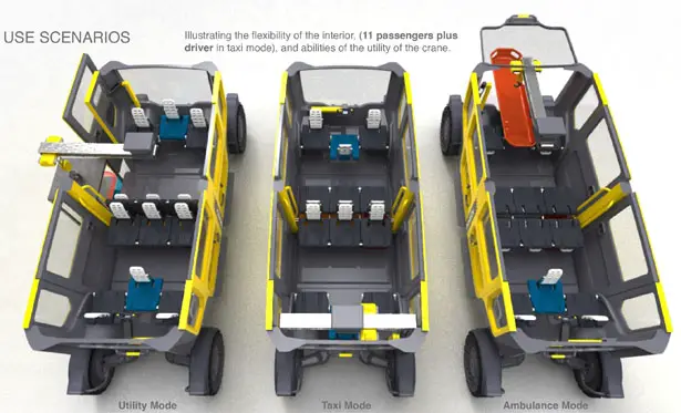 Dispatch Utility Vehicle by William van Beek