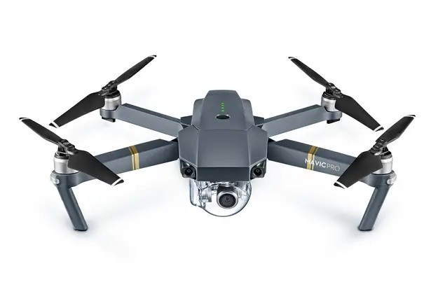 DJI Mavic Pro Drone Folds Down As Small As A Water Bottle