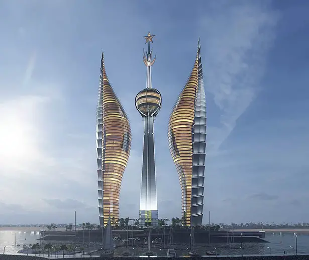 Djibouti Towers by Wizhevsky Architect