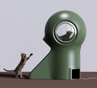 DMuse – Drying Room Concept for Cats to Keep Them Happy After A Bath