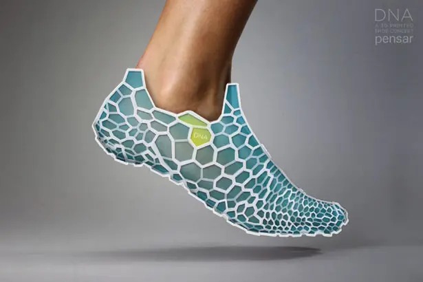 DNA 3D Printed Shoe System by Pensar Development
