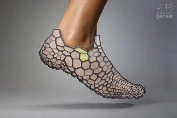 DNA 3D Printed Shoe System by Pensar Development