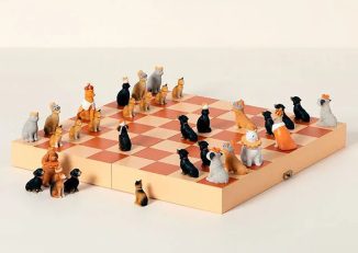 Cute Dogs vs Cats Chess Set – Fight Like Cats and Dogs!