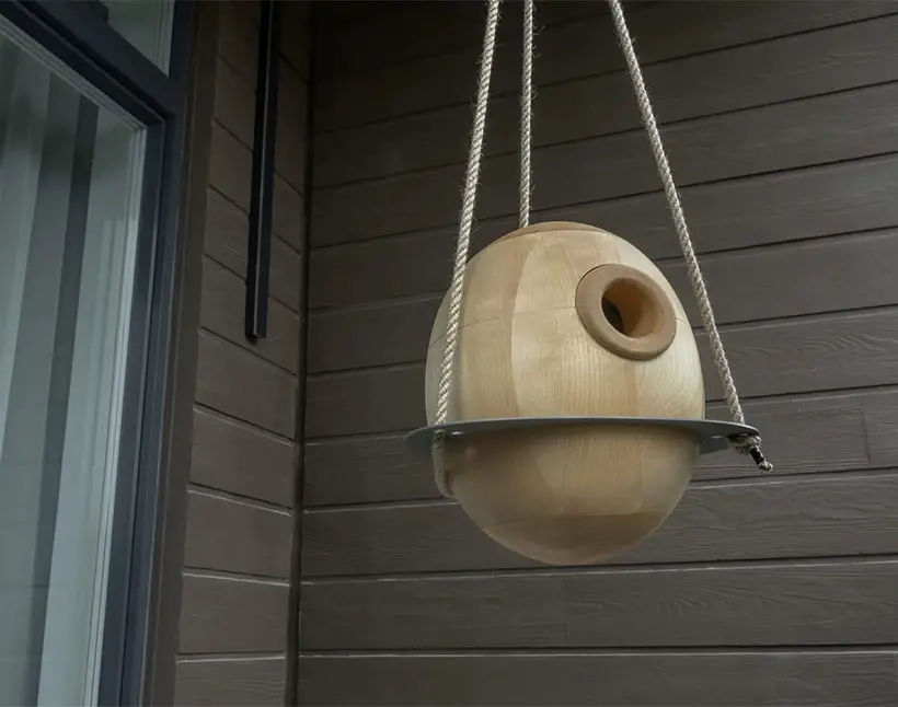 Domik Ptashki Eco-Friendly Birdhouse by Dydykin Design