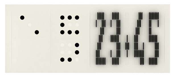 DominO' Clock by Borean Design