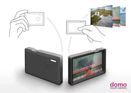 Domo : Touch Screen Digital Camera Concept