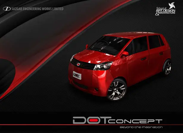 Dot Concept Car Was Designed and Developed in Collaboration with Sazgar Company