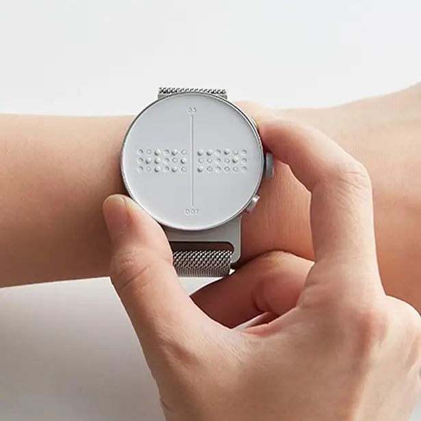 Dot Watch - Braille Smartwatch Gives You a New Sense of Time