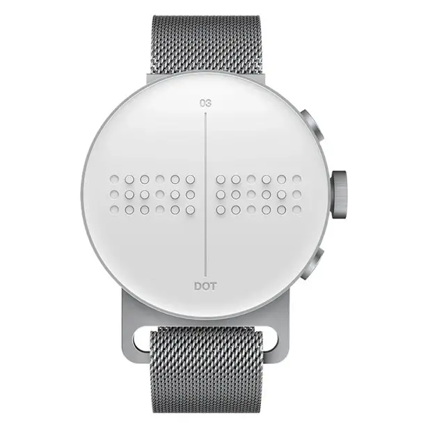 Dot Watch - Braille Smartwatch Gives You a New Sense of Time