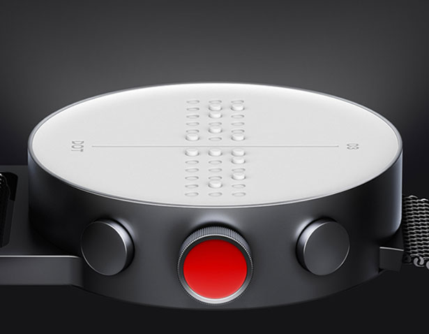 Dot Watch - Braille Smartwatch Gives You a New Sense of Time