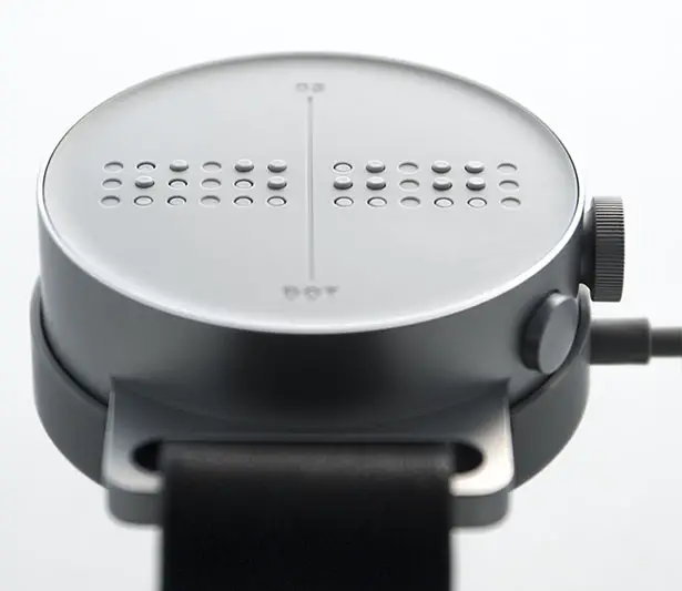 Dot Watch - Braille Smartwatch Gives You a New Sense of Time