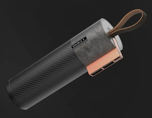 Double E Portable Battery Uses Kinetic Energy to Recharge by Zheming Zhou