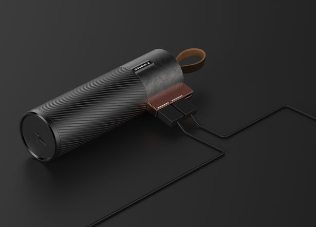 Double E Portable Battery Uses Kinetic Energy to Recharge by Zheming Zhou